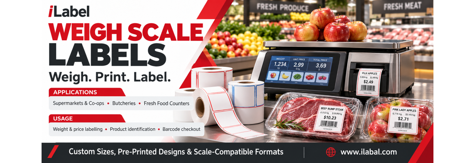 Weighing Scale Labels